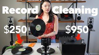 Does the $950 Okki Nokki One clean records better than the $250 Squeaky Clean Mk3?