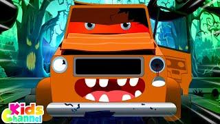Happy Halloween | Super Car Royce | Spooky Cartoon Videos by Kids Channel