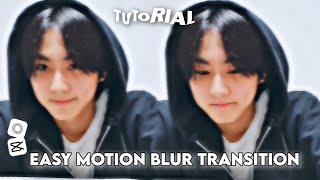 tutorial : motion blur + velocity and loop in capcut (tiktok trend)