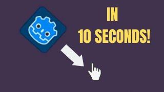 Rotate Towards Mouse Cursor In 10 Seconds! (Godot 4)