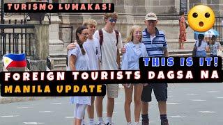 Foreign Tourists Dagsa sa Intramuros! Turismo sa Maynila Lumalakas! Manila Update 