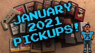 Retro Video Game Pickups - January 2021 | Bits & Glory