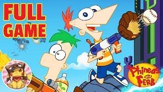 PHINEAS AND FERB Across the 2nd Dimension - FULL GAME (Disney Movie Game Walkthrough) [1080p]