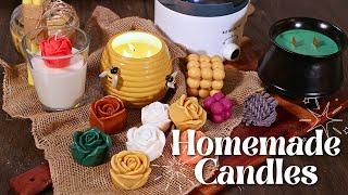 How To Make Candles At Home | True Beginner's Guide For Beeswax & Soy Wax Candles