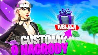 LIVE FORTNITE / CUSTOMY FORTNITE / TOP MODEL / CHOWANY / SAJMON NIK Z GRY - MrOmko_ 