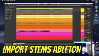 How To Import Stems In Ableton Live