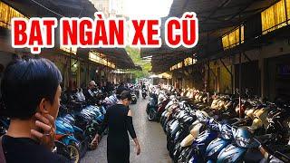 Khám phá chợ xe máy cũ lớn nhất Hà Nội cùng dịch vụ mới xuất hiện từ chủ xe #docuhanoi