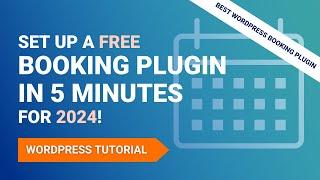 How to Set Up a FREE WordPress Booking Plugin in 5 Mins | Simply Schedule Appointments