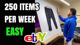 How I easily list over 250 eBay items a week using a virtual assistant