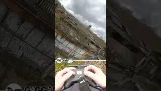 FPV drone freestyle flight with stick cam #fpv