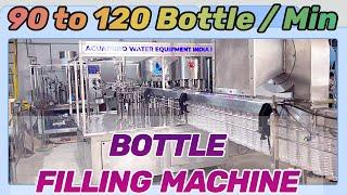 Bottle Filling Machine 90 BPM | Liquid Filling Machine  | Water Business | पानी बोतल भरने की मशीन