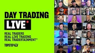 TopstepTV Live Futures Day Trading: Together We'll Ring In The Market Open & Close (12/30/24)