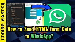 How to Send HTML Form Data To WhatsApp | WhatsApp Floating Button (Full Source Code)