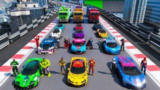 New racing GTA V Super and trucks Cars Stunt Race Challenge