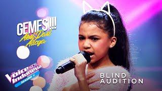 Alicya Zarabelle - Jangan Marah | Blind Auditions | The Voice Kids Indonesia Season 4 GTV 2021