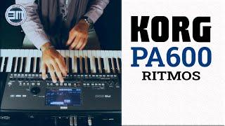 Teclado Korg PA600 | probando Ritmos |