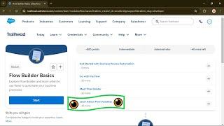 Learn About Flow Variables | Flow Builder Basics | Flow Fundamentals Superbadge Unit | Salesforce