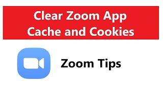 How to Clear Zoom App local app data & Cookies |  How to clear zoom Data on PC