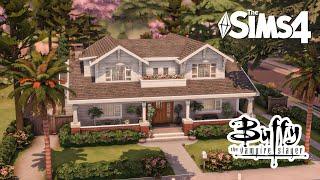 Buffy Summers house | Buffy the Vampire Slayer | Sims 4 | Stop motion |    No CC