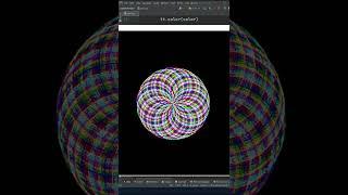 Awesome Circle Spiral Animation | Python Turtle Graphics