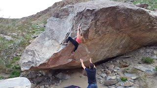 Suck My Venus****  (V8) Send - Jupiter Boulders