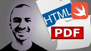 SwiftUI - Exporting Data as HTML and PDF