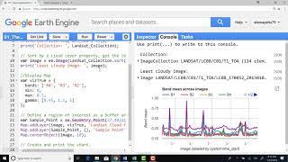 Google Earth Engine | Landsat Time Series Visualization