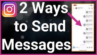 2 Ways To Send A Message On Instagram