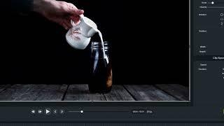 video editing slow motion reverse and fast up in Camtasia