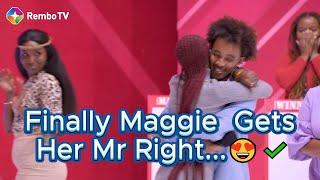 FINALLY MAGGIE GETS HER MR RIGHT ON HELLO MR RIGHT KENYA ON REMBO TV EVERY SATURDAY 8.00 PM 