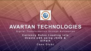 Currency Rates Loading into Oracle eBS using JSON and UiPath