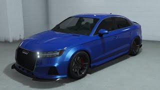 GTA 5 - Vehicle Customization - Obey Tailgater S (Audi RS3) - Tuners DLC