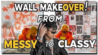 Wall Makeover! DIY Magazine Wall Art | Lance Aldrene