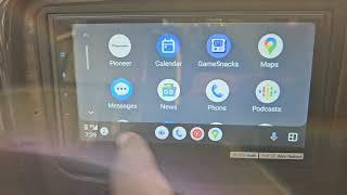 Pioneer Car Audio System (DMH-Z6350BT) featuring Wireless Apple CarPlay and Wireless Android Auto