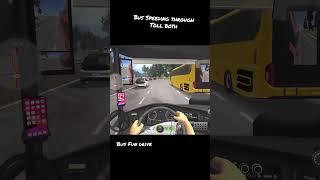 Not paying Toll #bussimulator #bussimulatorgameplay #bussimulatorultimate #tollbooth #games #ipad