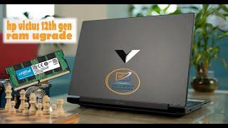 HP VICTUS 15 GAMING RAM UPGRADE || THE LAPTOP SOLUTION ||