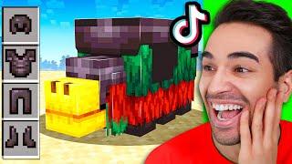 PROVO I NUOVI TIKTOK IMPOSSIBILI DI MINECRAFT