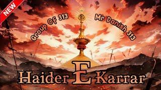 Haider E Karrar Dj | Nadeem Sarwar | Muharram Special Qawali Dj | New Qawali Dj | Group Of 313