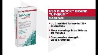 USG Durock™ Brand Tuf-Skim™ Floor Patch