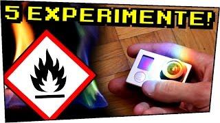 5 EINFACHE EXPERIMENTE FÜR ZUHAUSE! - Experimente zum nachmachen #84