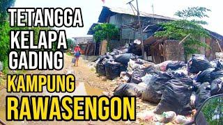 Keliling Jakarta, menyusuri jalanan kampung Rawasengon Tanah Merah Jakarta Utara.