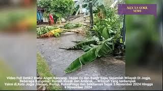 JOGJA BERDUKA!! DETIK-DETIK BADAI DAHSYAT, HUJAN ES & BANJIR KOTA JOGJA,SLEMAN, BANTUL & KULONPROGO