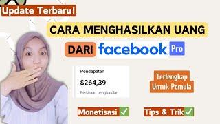 UPDATE TERBARU! CARA MENGHASILKAN UANG DARI FACEBOOK UNTUK PEMULA UBAH MODE FACEBOOK PROFESIONAL