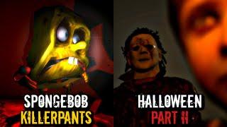 Halloween Part II && Spongebob Killerpants (SHORT HORROR GAMES)