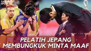 Momen Pelatih Jepang Minta Maaf Kepada Suporter Setelah Jepang Tersingkir di Piala Dunia QATAR 2022