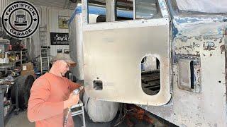 Peterbilt 359 Restoration Ep.89 Squishing Bucks, Hucks and Blinds