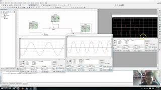 Circuit Simulation for AC voltage measurement using oscilloscope : Group 8 Section 1 EEL 1