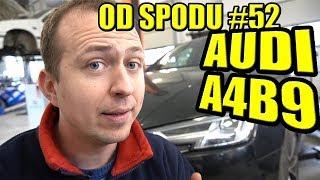 OD SPODU #52 AUDI A4B9 3.0TDI, ACZWÓRKA BEDZIĘWIĄTKA, NA PODNOŚNIKU