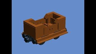 How To Build A Lego Chigley Train Car. 