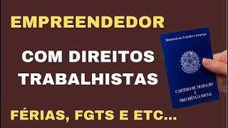 EMPREENDEDOR com FGTS, FÉRIAS, DÉCIMO TERCEIRO SALÁRIO | UBER vai sair do BRASIL ? Empreender ou CLT